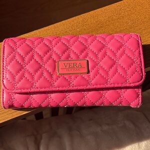Pink Quilted Women's Wallet by Vera New York
